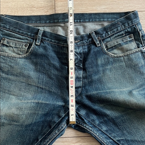 Rick Owens DRKSHDW Distressed Detroit Cut Jeans - Picture 11 of 12